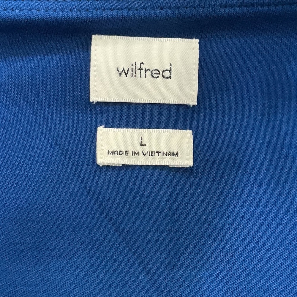 NWT Wilfred New Lune Saturn Dress - Blue (L) - Picture 5 of 8